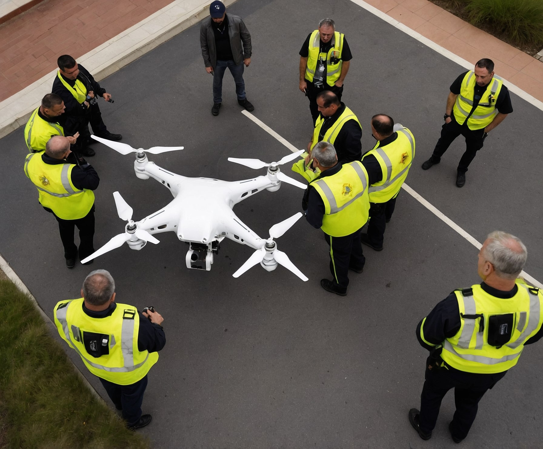 Formación de drones para cuerpos de seguridad pública